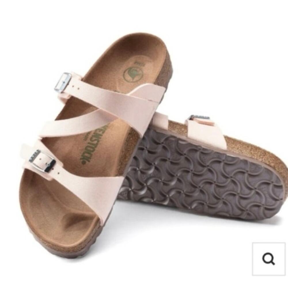 Birkenstock Salina Pink Nubuck Sandals Size 37 EU
